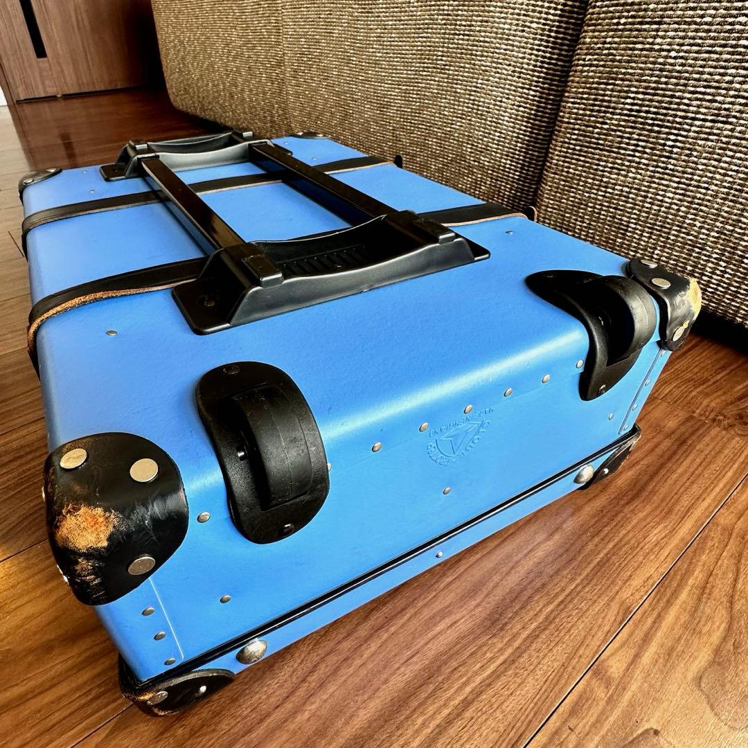 GLOBE TROTTER　グローブトロッター スーツケース 21インチブルー