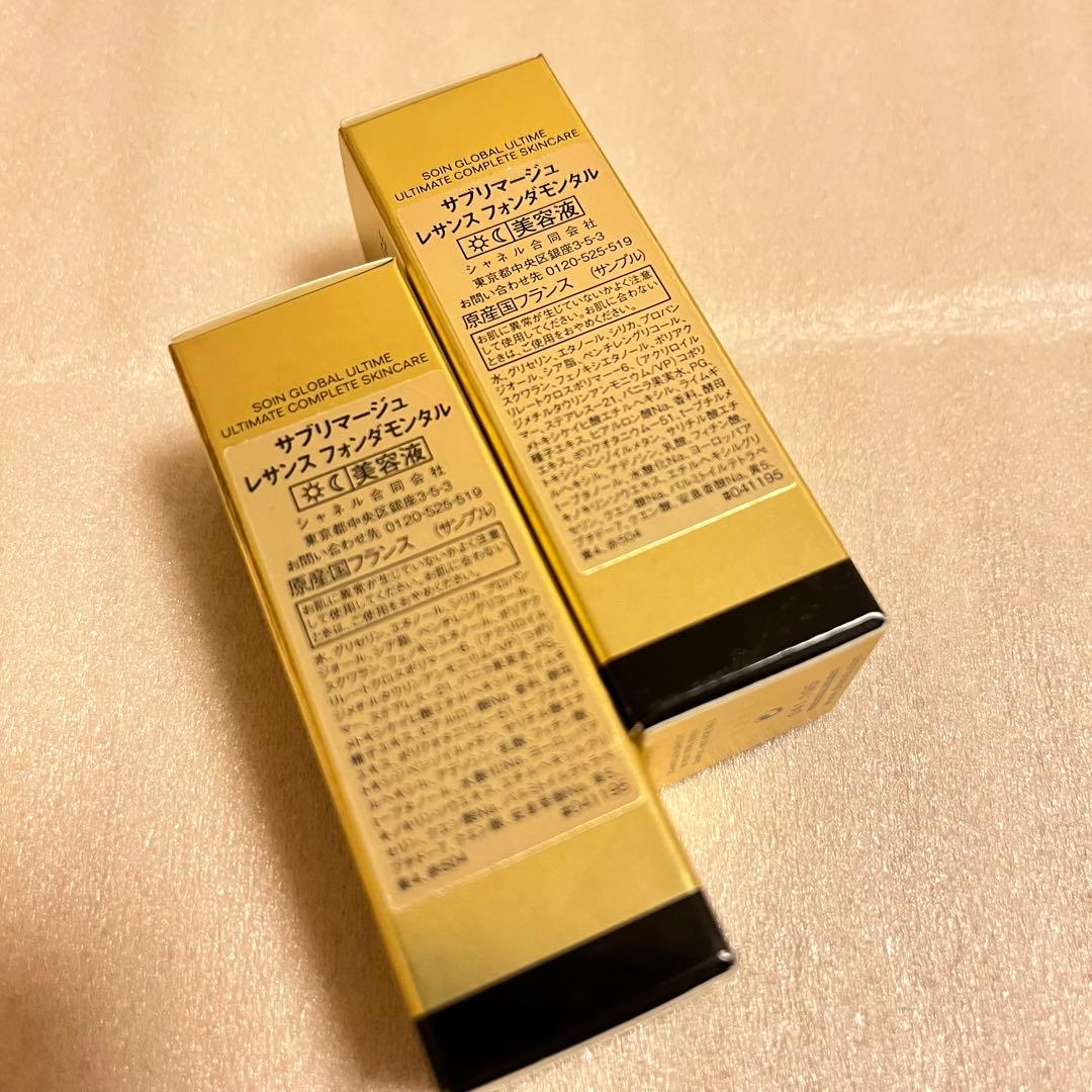 CHANEL サブリマージュ　レサンス　フォンダモンタル