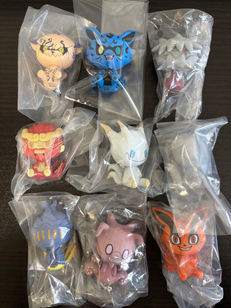 ナルト　一番くじ　ちょこのっこ　尾獣　9体　フルコンプ