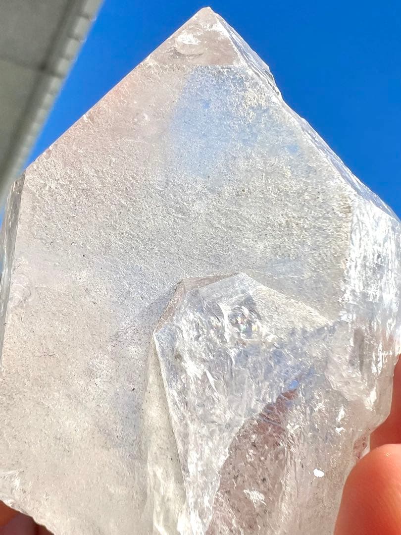 出品時特別価格✨美希少✨AAAAA ロシアンレムリアン 虹の神殿✨幻の貫入水晶