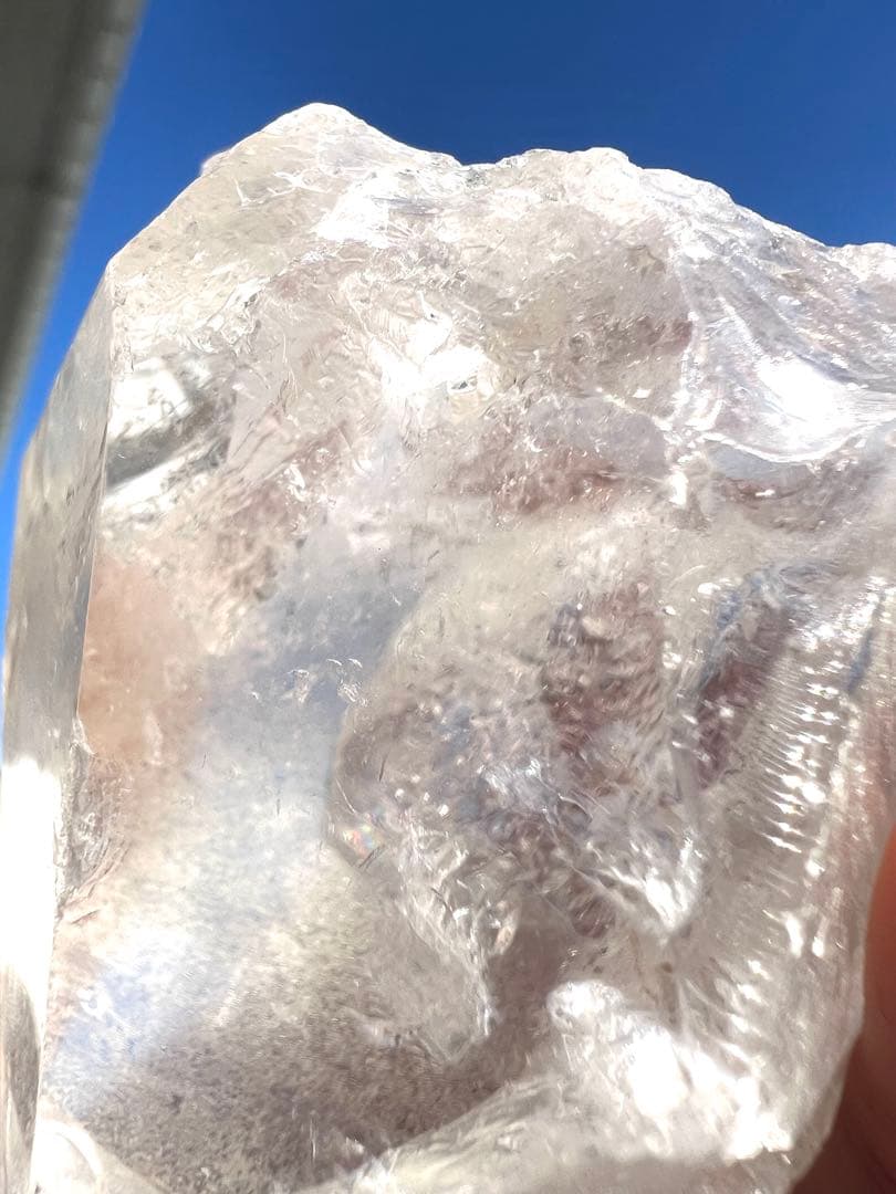 出品時特別価格✨美希少✨AAAAA ロシアンレムリアン 虹の神殿✨幻の貫入水晶