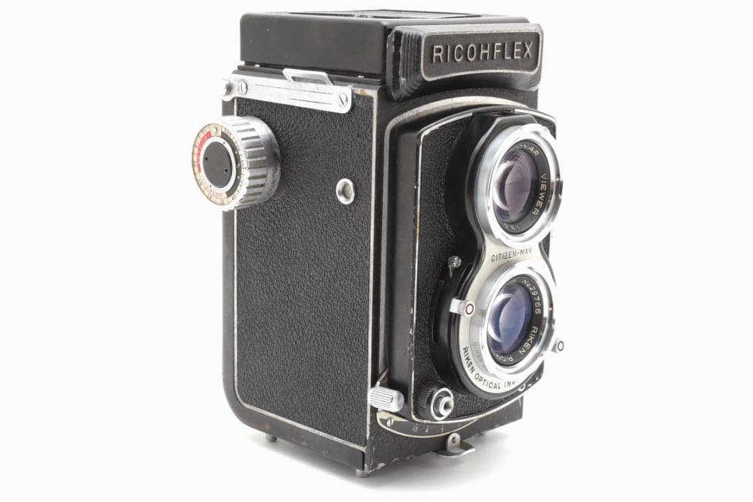 #637★良品★RICOH FLEX f3.5 8cm 二眼レフカメラ