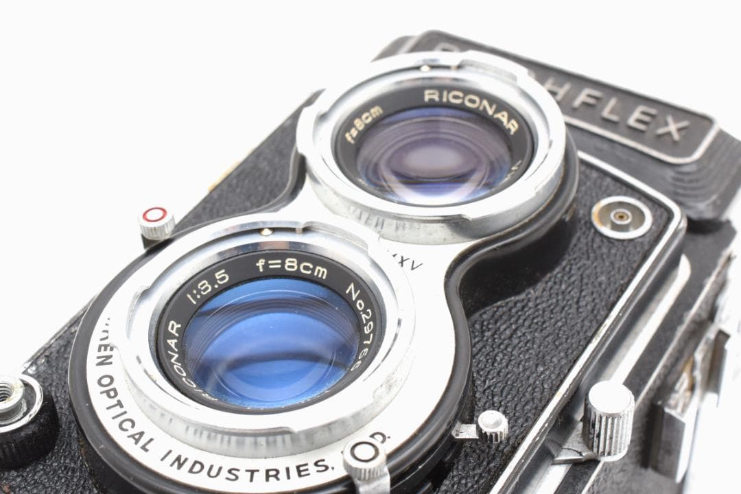#637★良品★RICOH FLEX f3.5 8cm 二眼レフカメラ