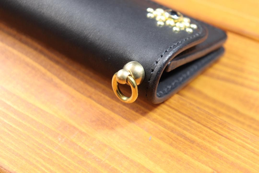 ☆ ハンドメイド 　スタッズロングウォレット　☆　CONDORU　☆