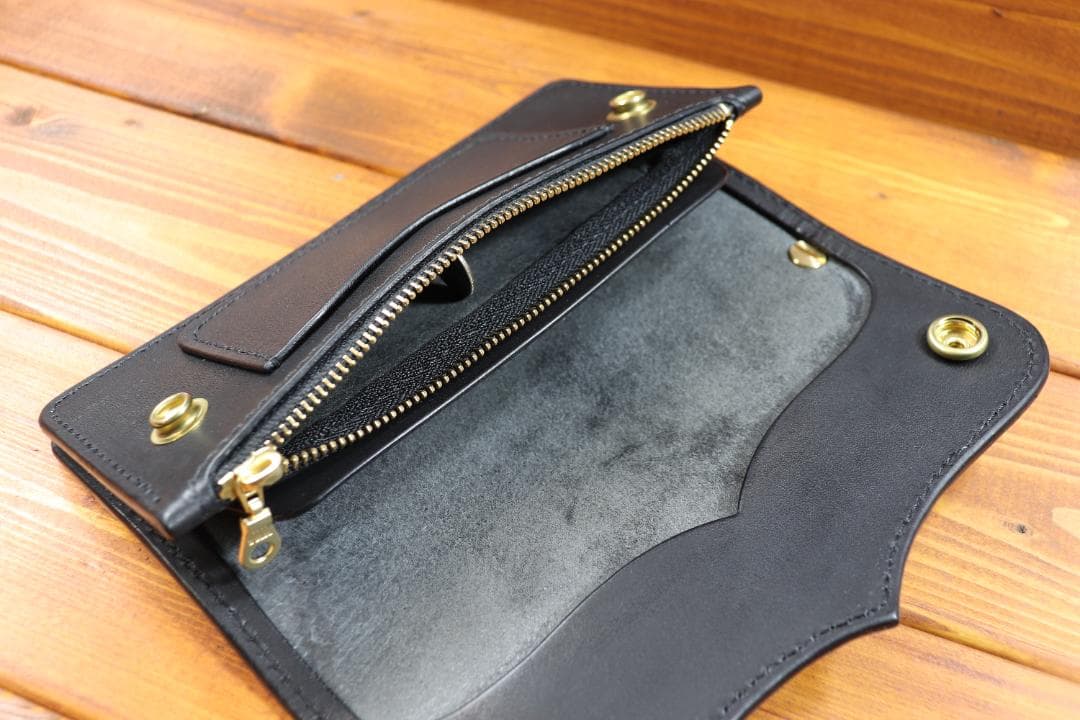 ☆ ハンドメイド 　スタッズロングウォレット　☆　CONDORU　☆