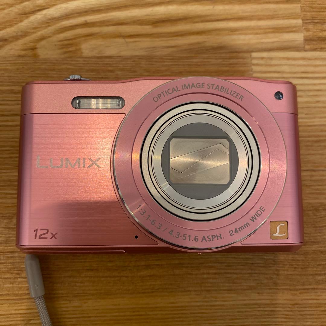 Panasonic デジカメ LUMIX DMC-SZ8 ピンク(美品)