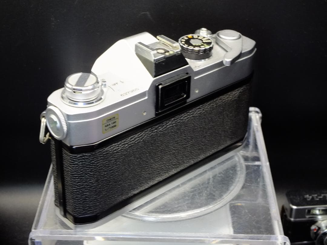 【実写確認済整備品】キャノンFTb前期型シルバーボディー