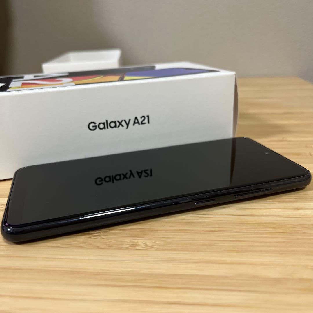 Galaxy A21 ブラック/64GB