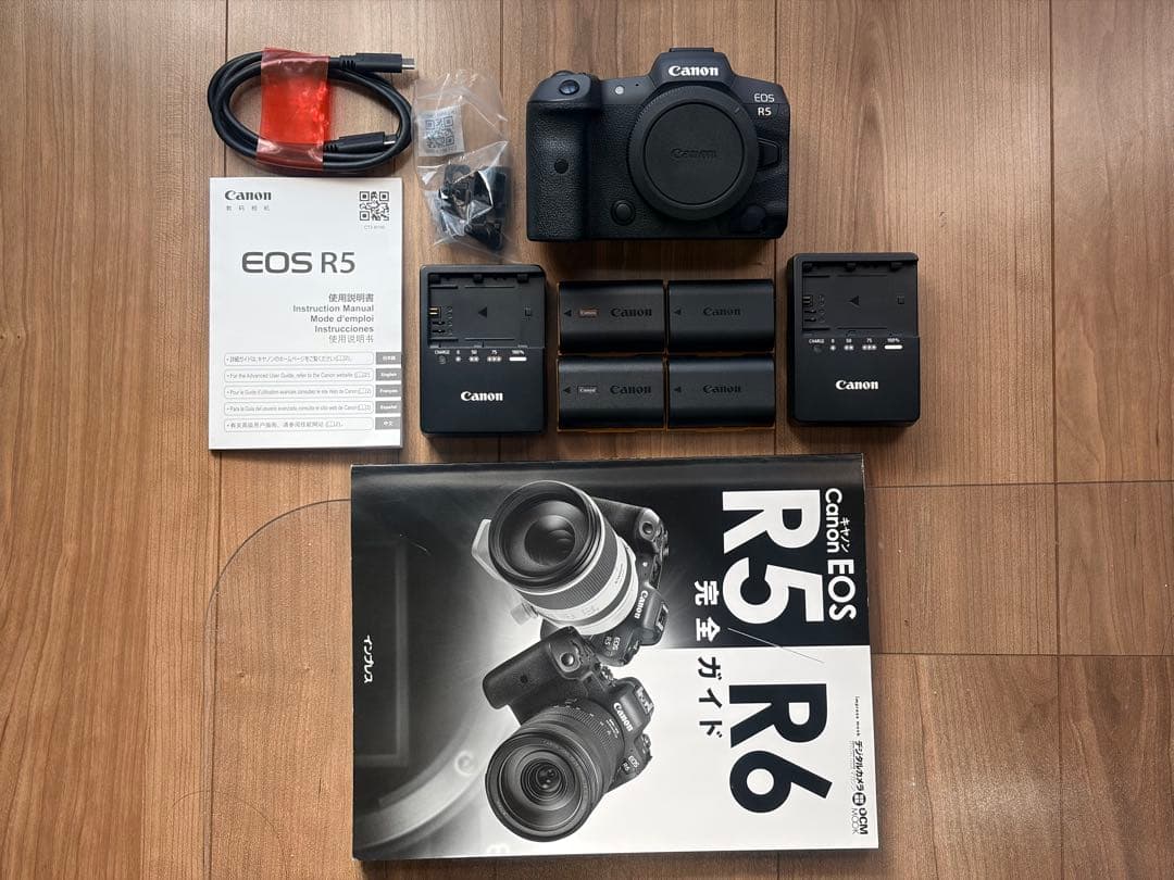 【美品】EOS R5 シャッター少 6340