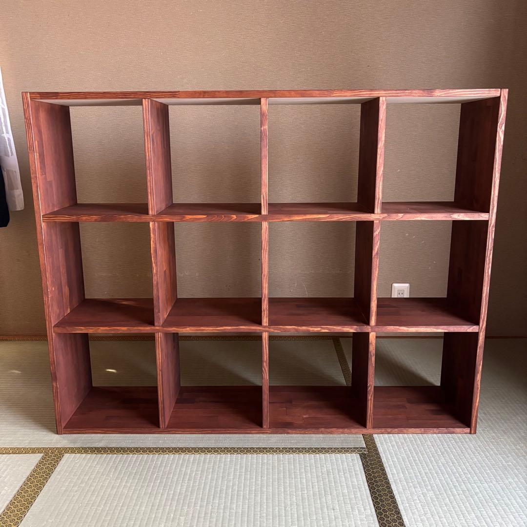 ハンドメイド　格子棚・本棚　オーダー受け付けます