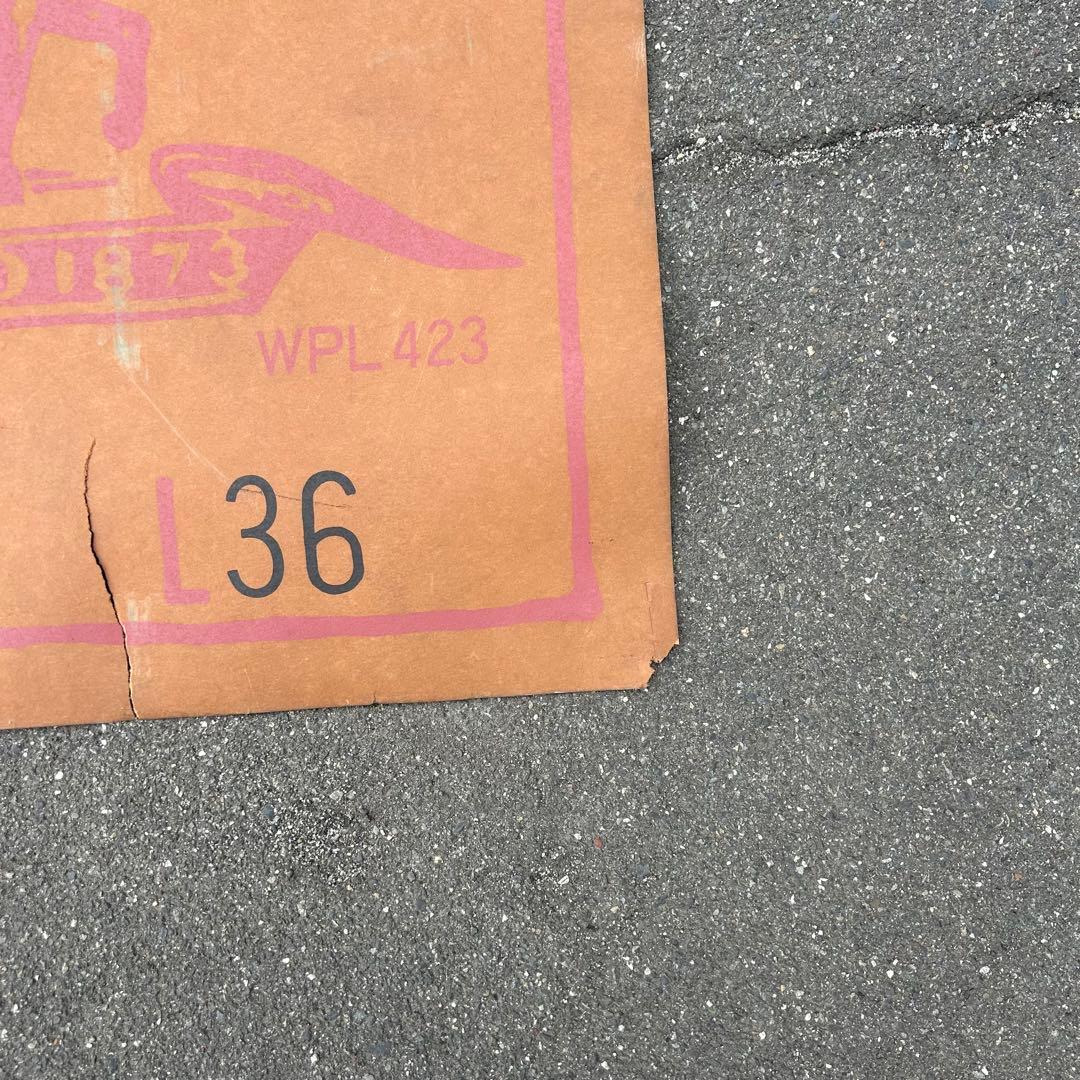 超希少 Levi's 大判ポスター 看板 ディスプレイ　72cm×100cm