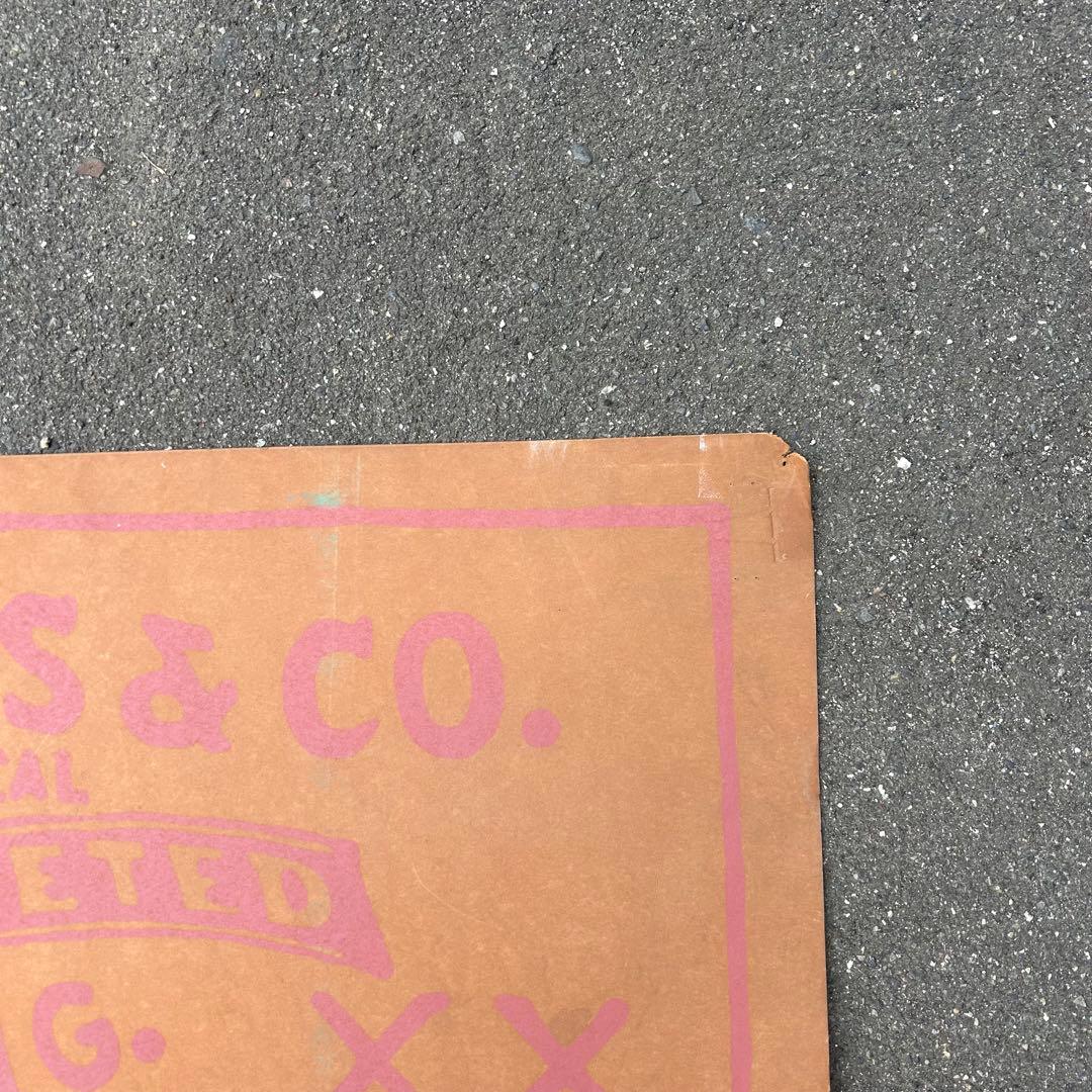 超希少 Levi's 大判ポスター 看板 ディスプレイ　72cm×100cm