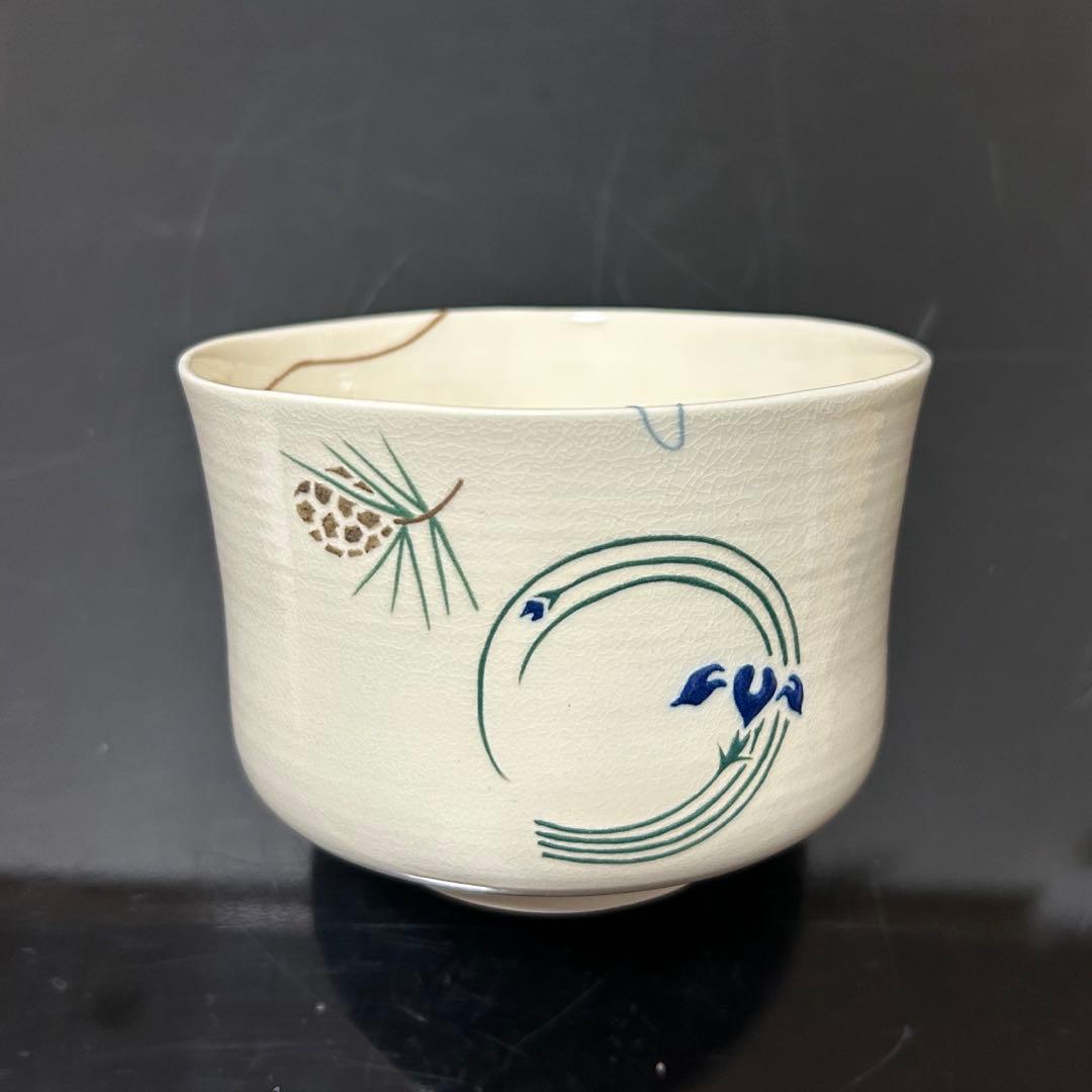 色絵金太郎鯉茶碗　茶道具懐石鵬雲斎坐忘斎淡々斎即中斎棗水指茶杓水屋茶碗釜而妙斎