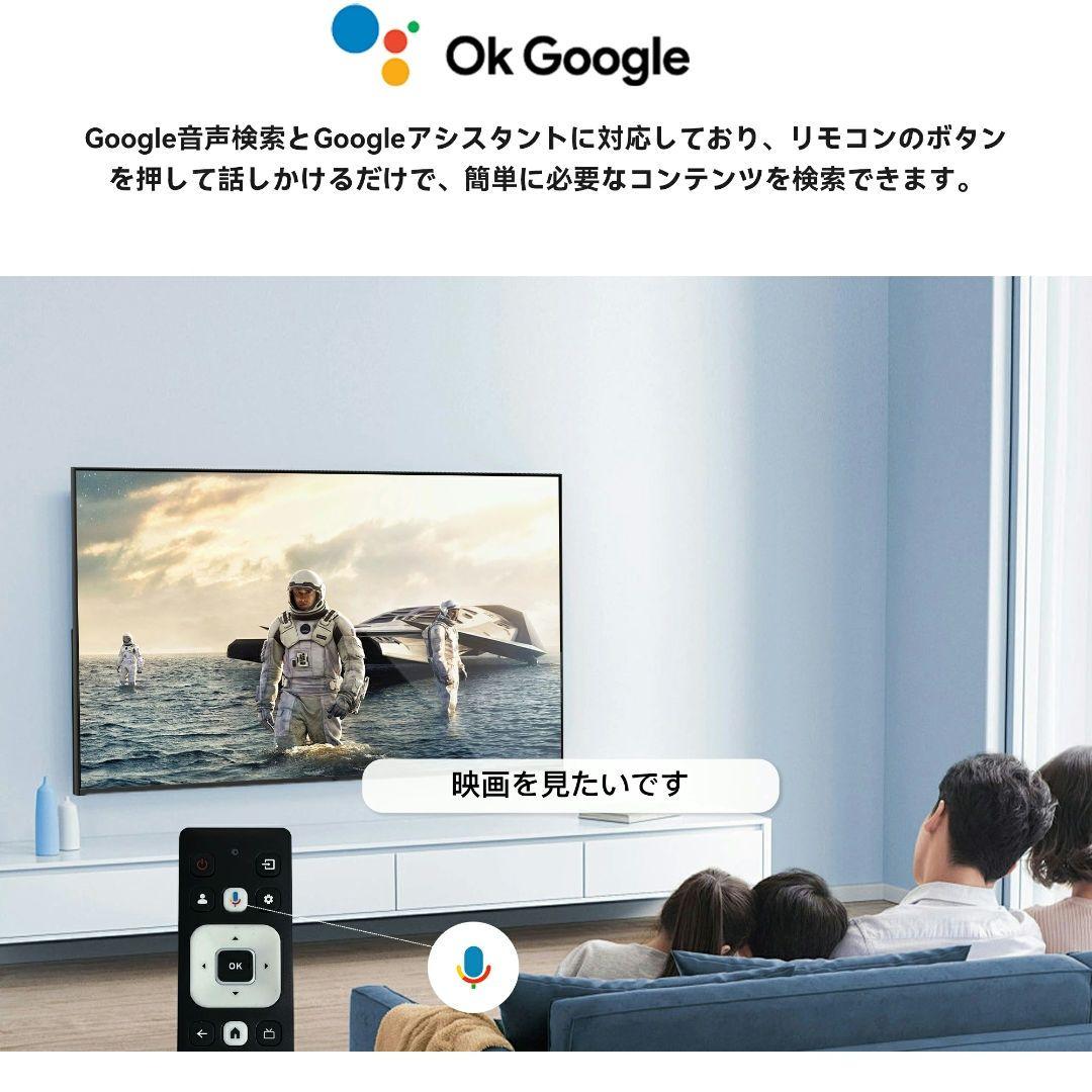 FPD 43V型 FHD GoogleTV 2025 液晶テレビ チューナーレス