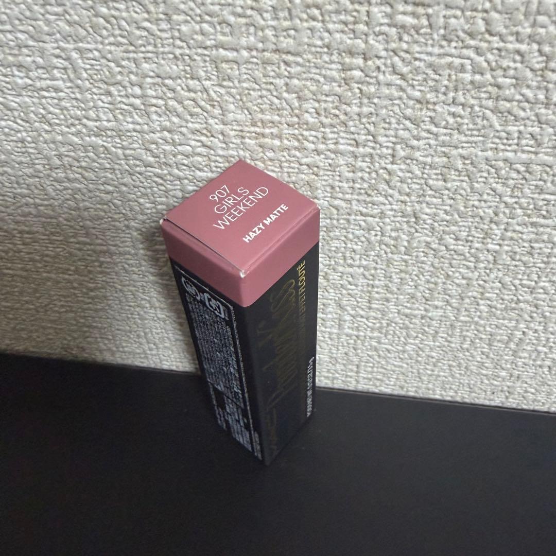 ❗️限定値下げ中❗️MACパウダー キスヘイジー マットリップスティック907