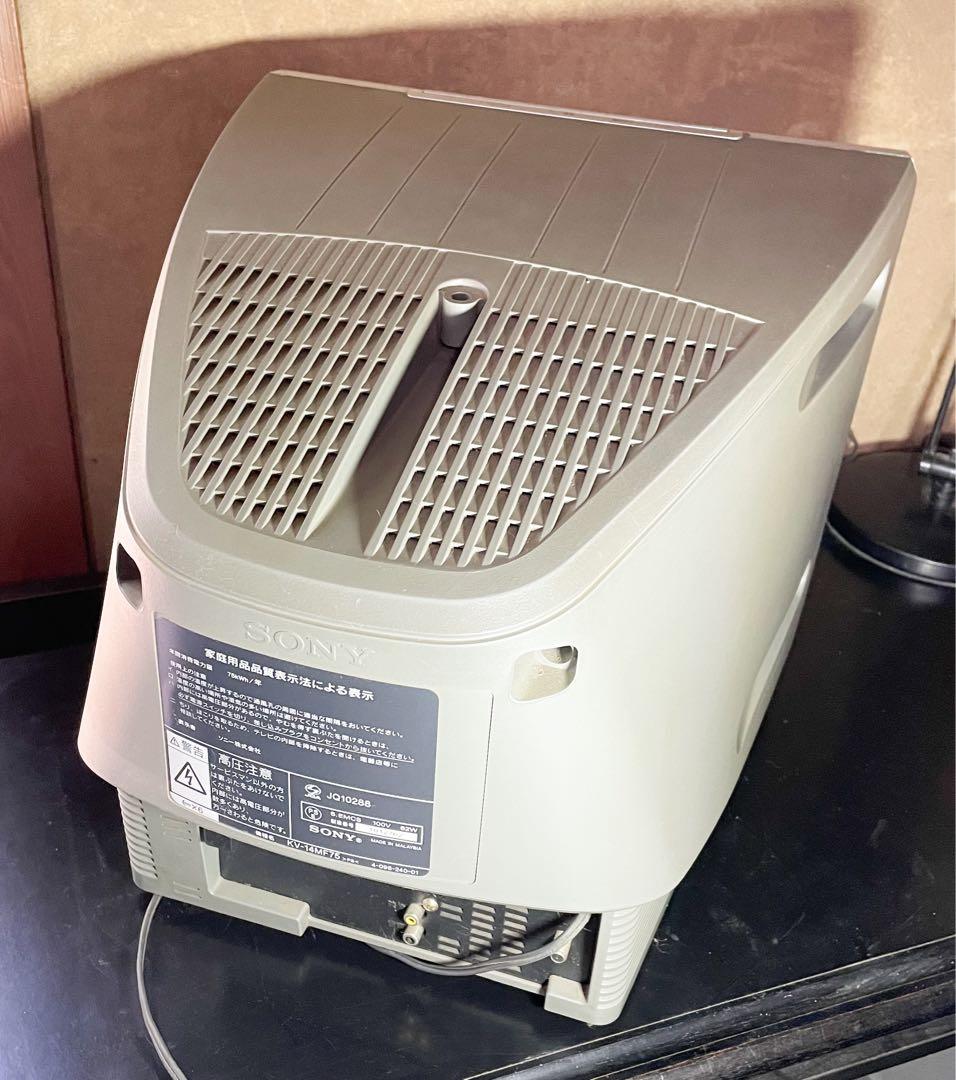 SONY KV-14MF75 シルバー ブラウン管テレビ