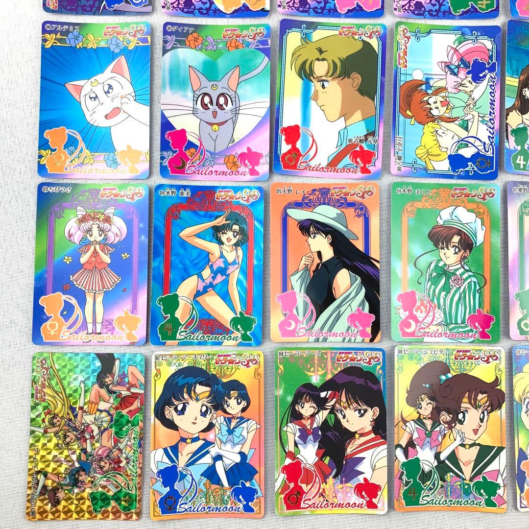 セーラームーンスーパーズ カードダス 本弾10弾 ノーマルコンプ＋キラ1枚