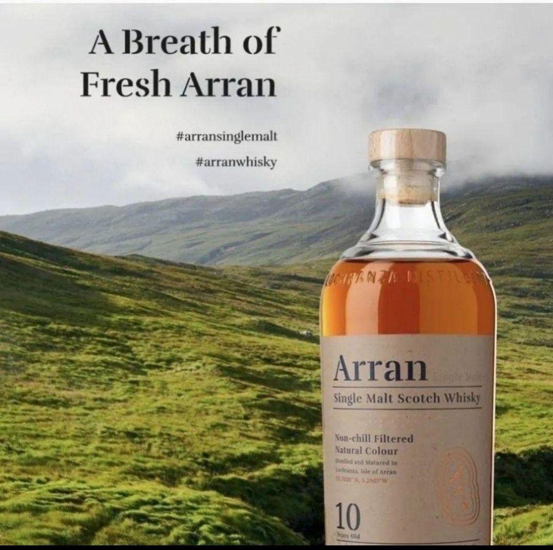 【新品】希少品　THE ARRAN(アラン) 10年　ウイスキー700ml
