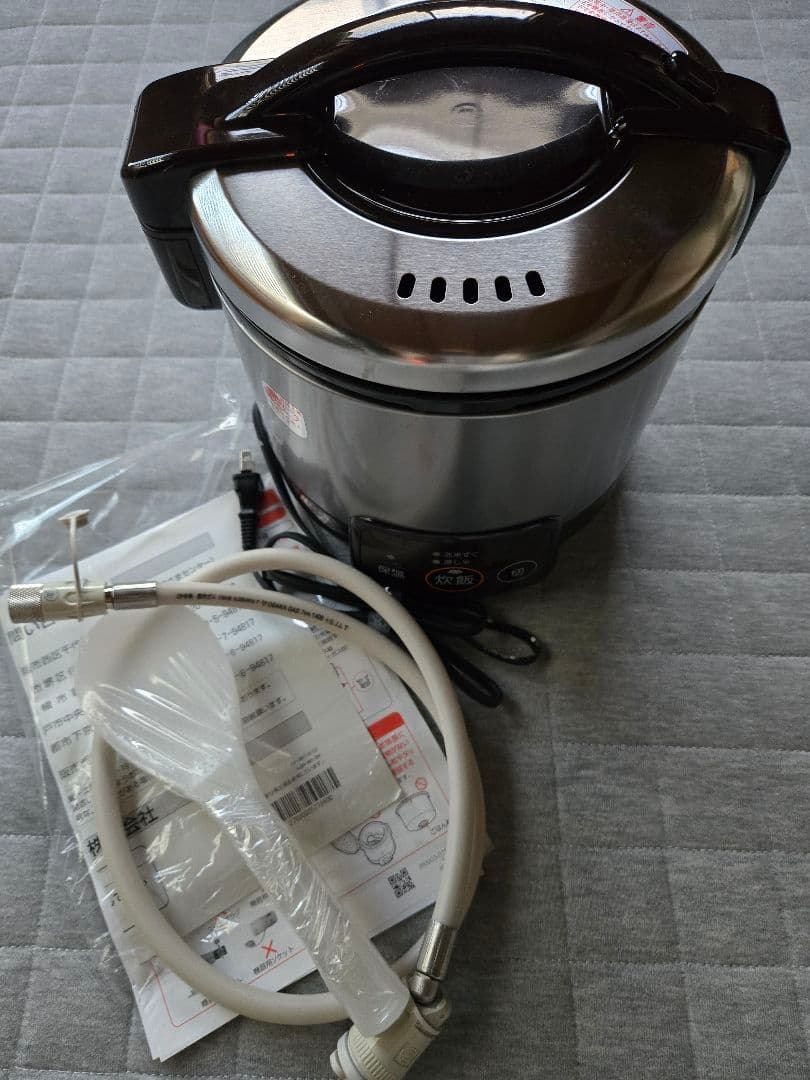 【新品未使用】ガス炊飯器こがまる 3合炊き