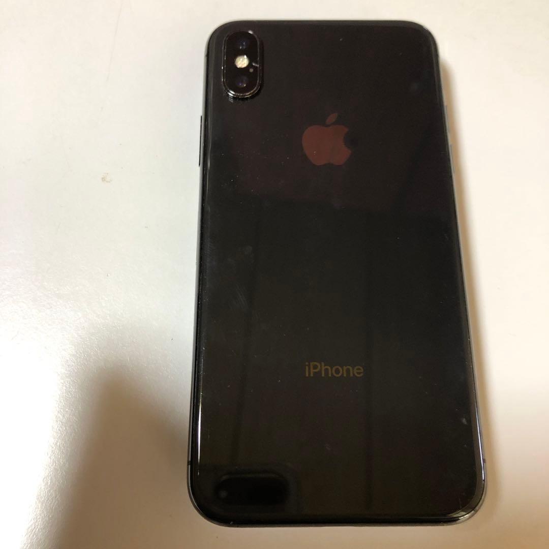 iPhone X 64GB SIM解除フリー　Space Gray ジャンク