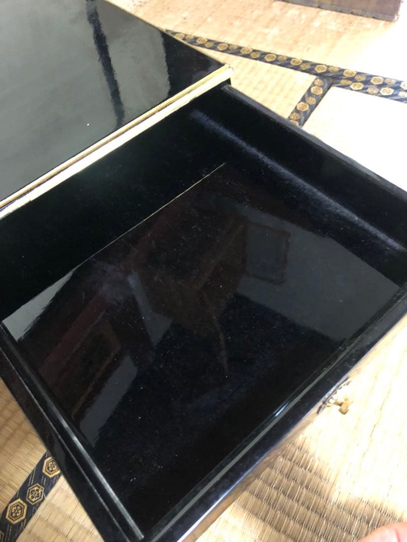 時代物の豪華宝蒔絵小引き出し 検古道具大名道具蒔絵箱小物入れ