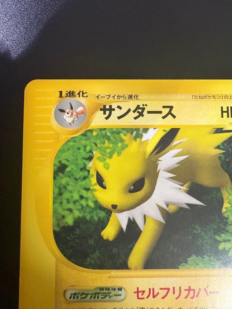 サンダース 036/088 eカード 裂けた大地 Jolteon Eevee