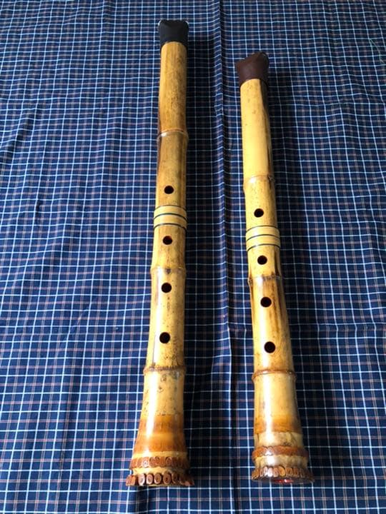 露秋銘　尺八［５０年くらい前の品］