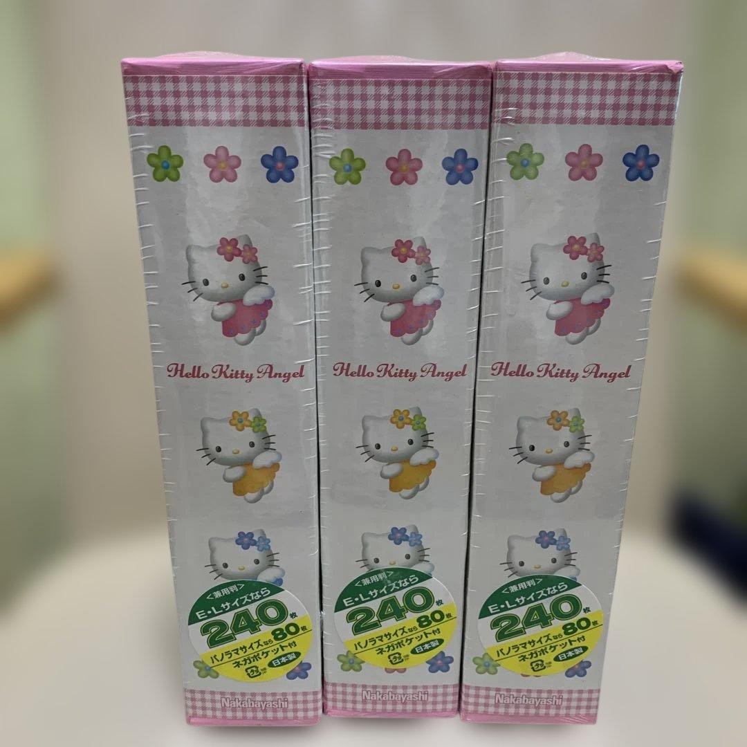 キティ　エンジェル　フォトアルバム　ポケットアルバム　5冊入り　3つ　2002年