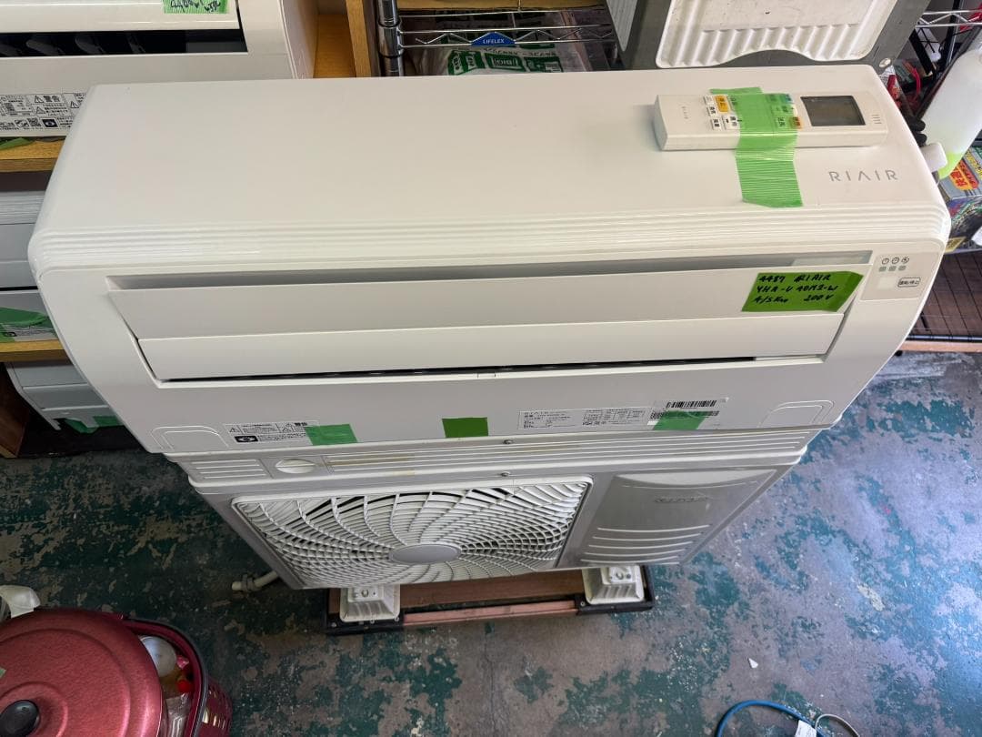 RIAR リエア エアコン　YHA-V40M2-W 4/5KW 14畳　2022