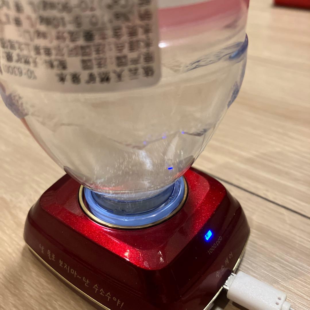USB水浄化装置 レッド 500ml対応