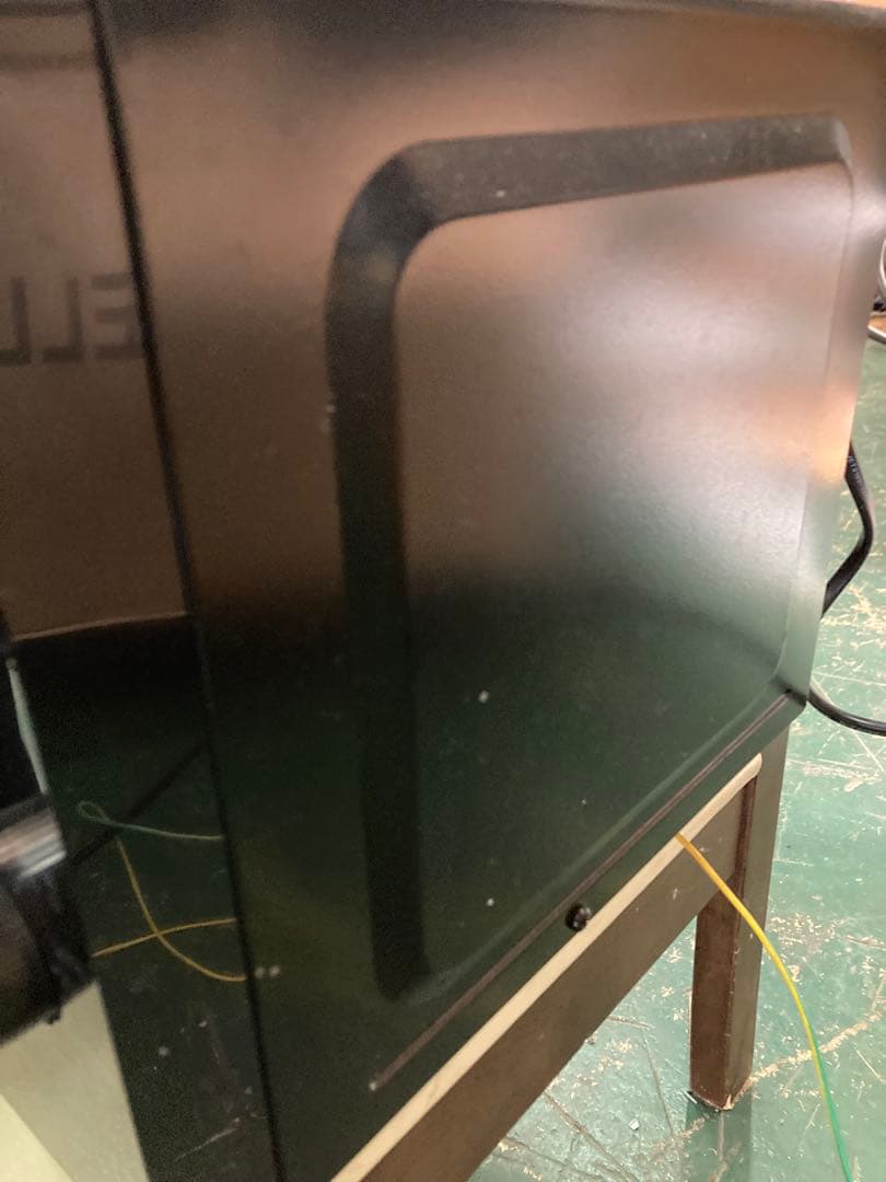黒 単機能電子レンジ ダイヤル式