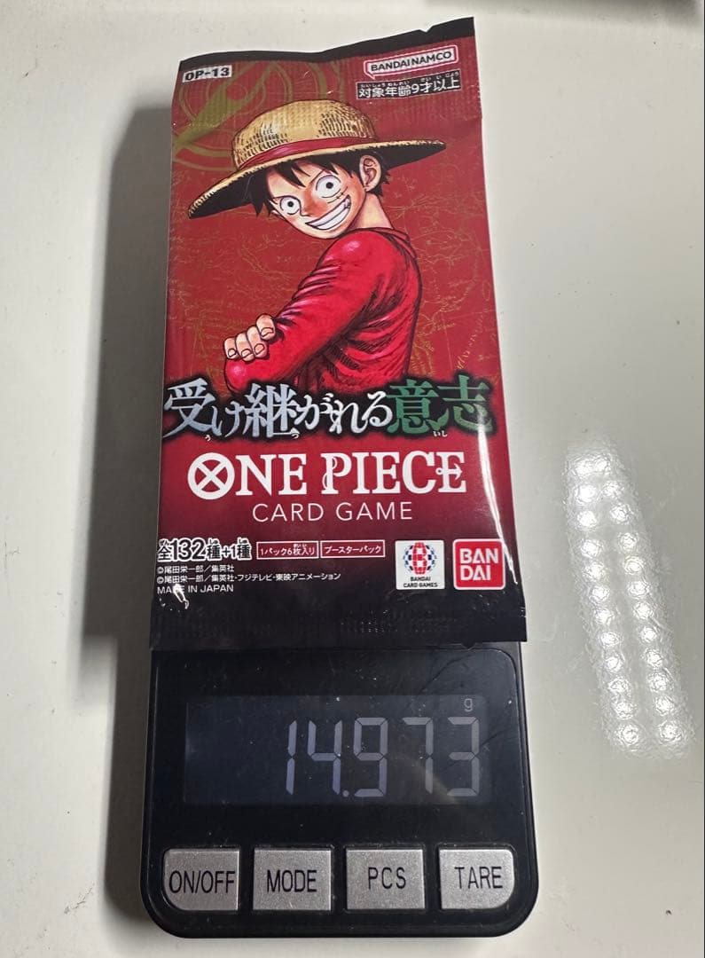 ベ*男様 14g以上のワンピースカードゲーム ONE PIECE(OP-13)パ