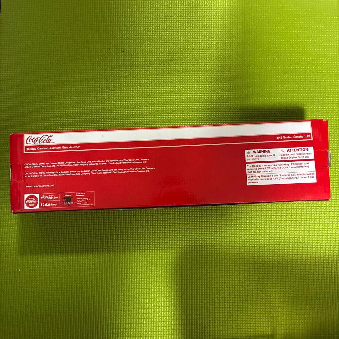 アンティーク雑貨 Coca-Cola Holiday Caravan 1:64