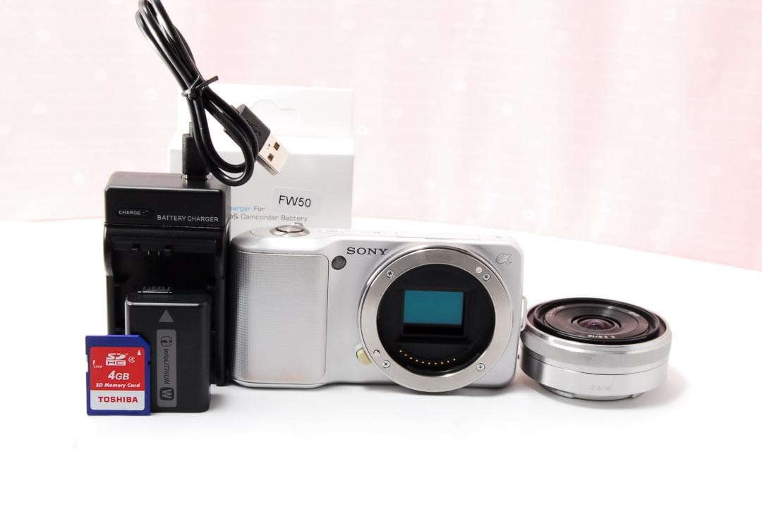 〓単焦点レンズ付〓SONY ソニー NEX-3 ミラーレス一眼