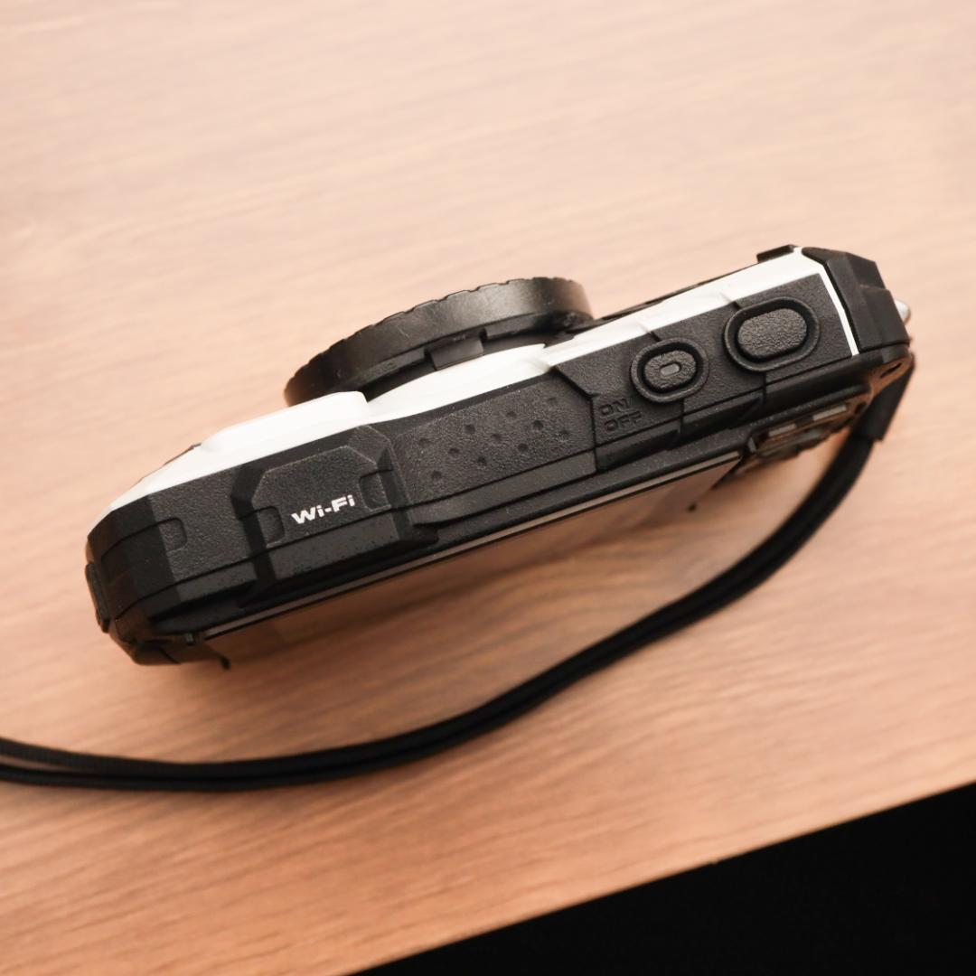 【美品】RICOH WG-40W ホワイト リコー
