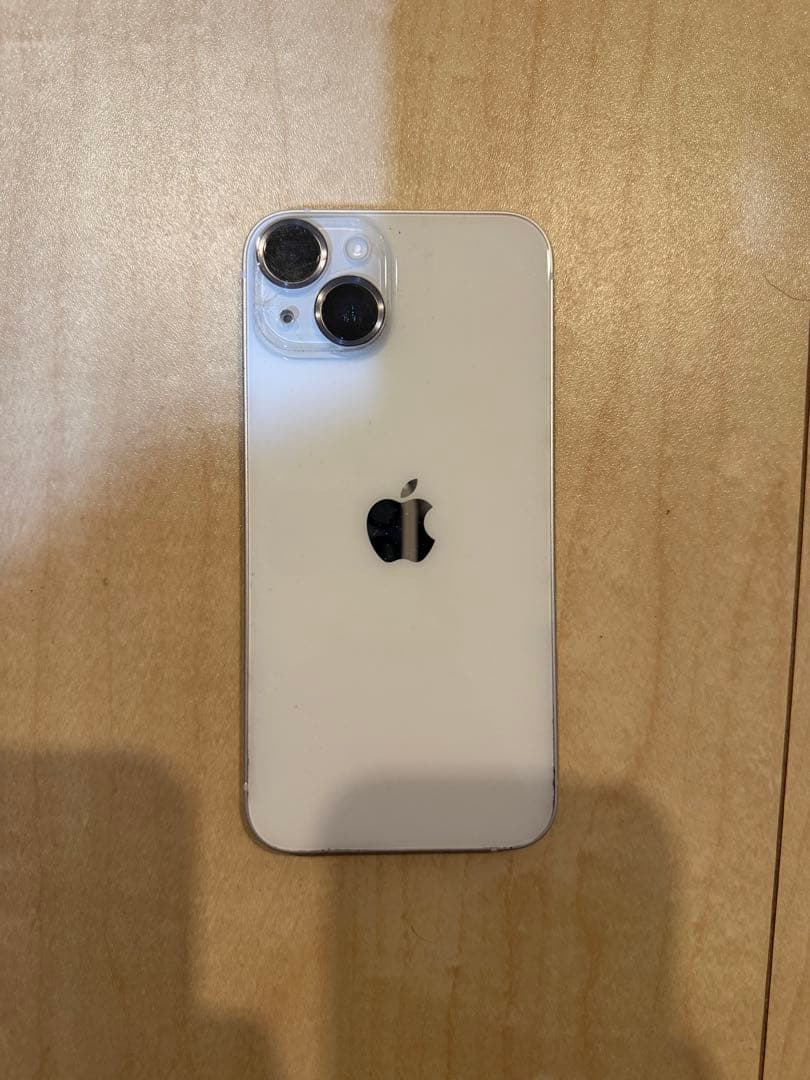 Apple iPhone 14 ブラック ホワイト デュアルカメラ