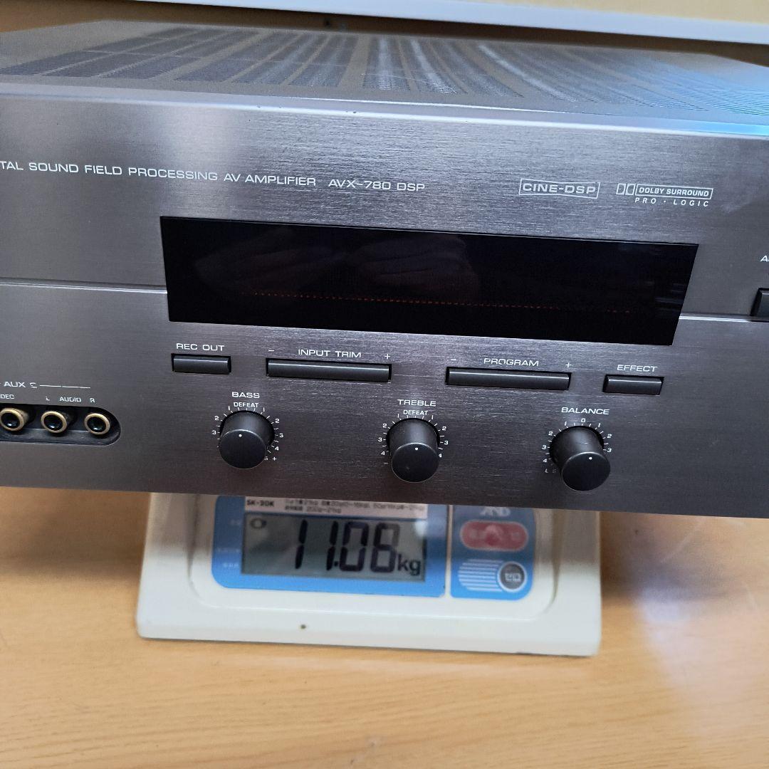 【綺麗】YAMAHA AVX-780 DSP AVアンプ 全ボタン 音出し確認