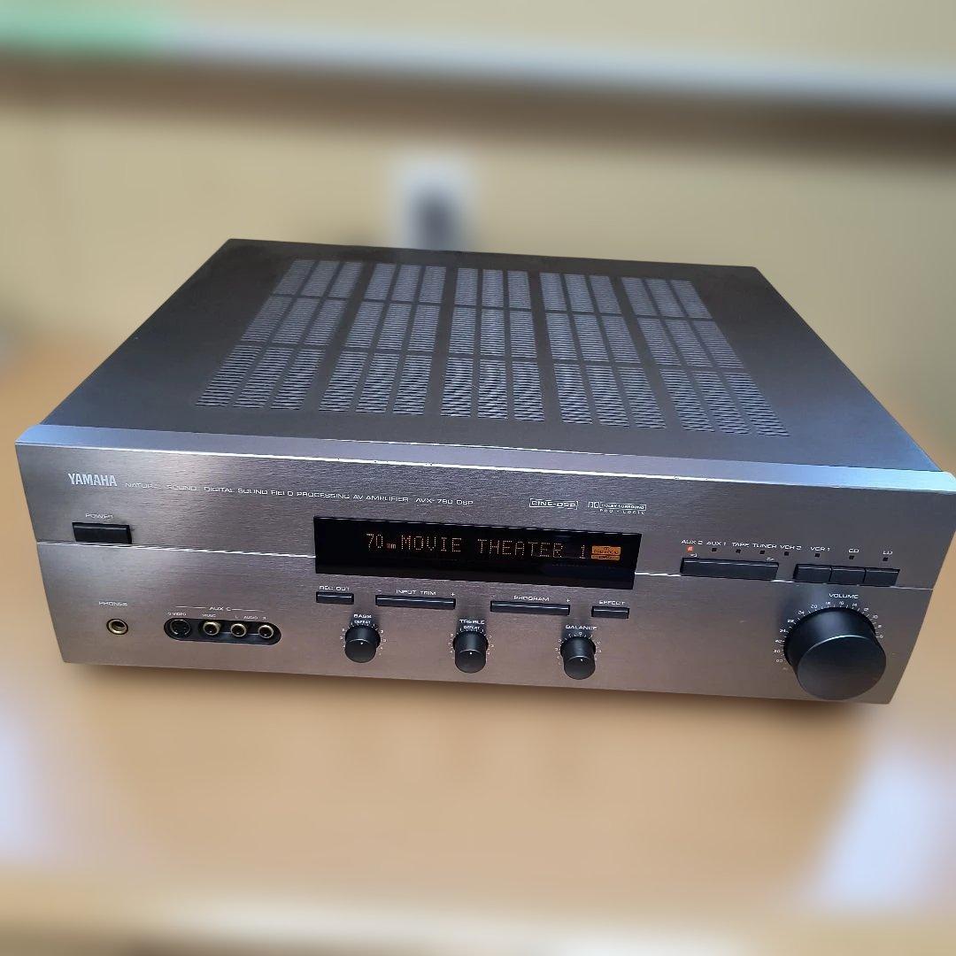 【綺麗】YAMAHA AVX-780 DSP AVアンプ 全ボタン 音出し確認