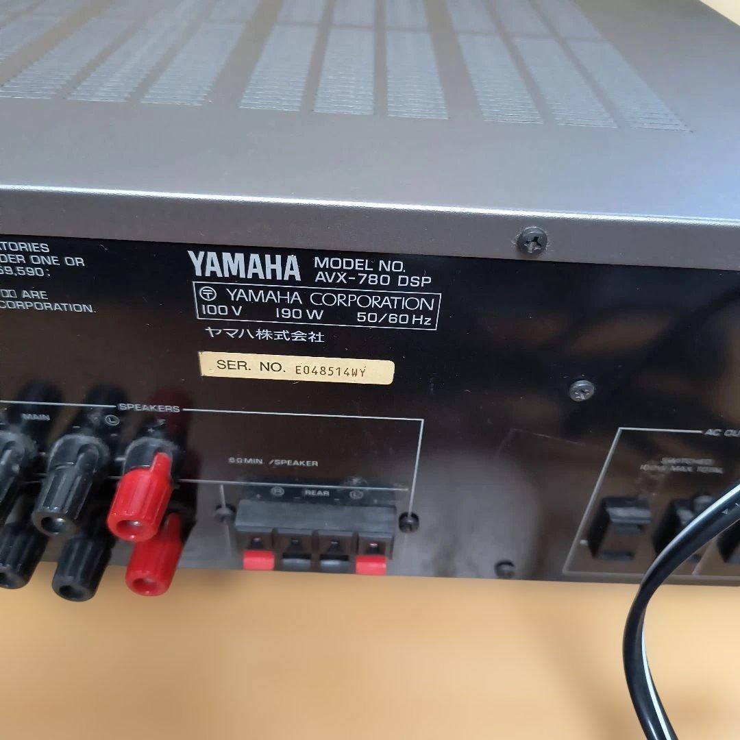 【綺麗】YAMAHA AVX-780 DSP AVアンプ 全ボタン 音出し確認