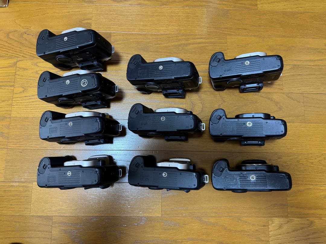 田*中様 Canon EOS 55 一眼レフカメラ 10台セット 動作未確認 ②