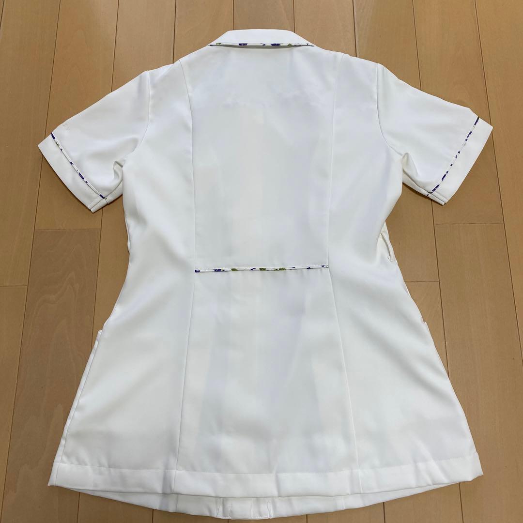 LAURA ASHLEY M 白衣モンブラン LW811-16 ナースジャケット