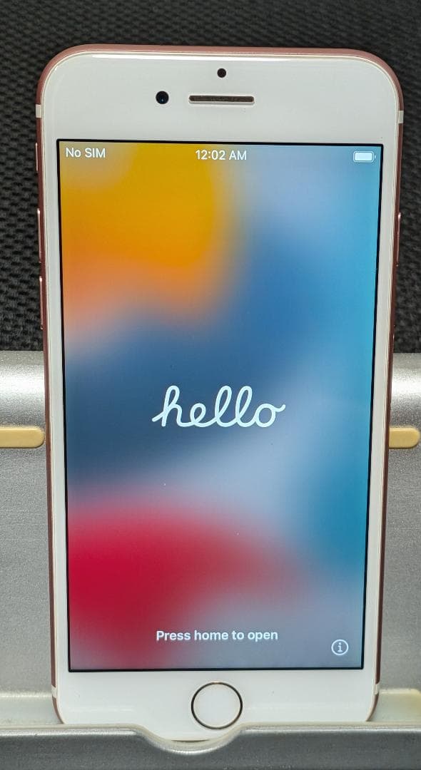 【美品】Apple iPhone 7 ローズゴールド 128GB 97%