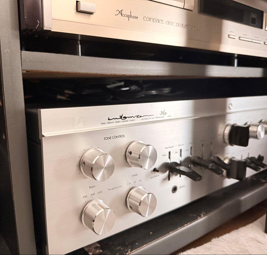 名機 LUXMAN プリアンプ CL36