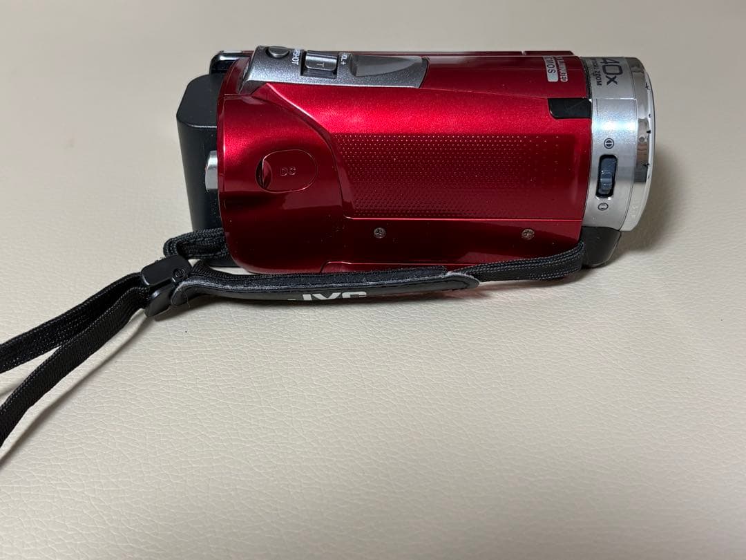 JVC FULL HD ビデオカメラ レッド 本体