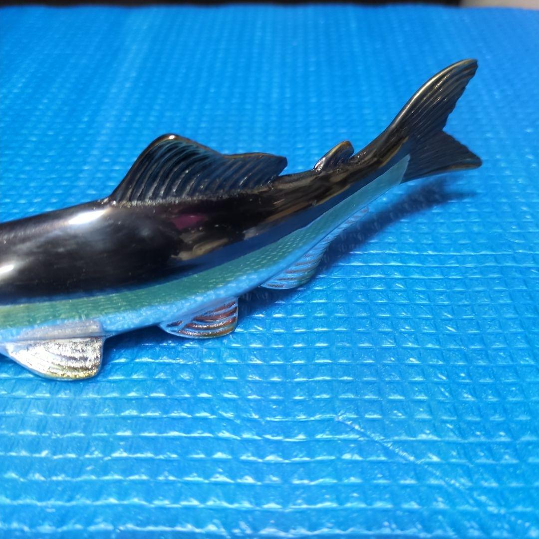 銅製 あゆ置物