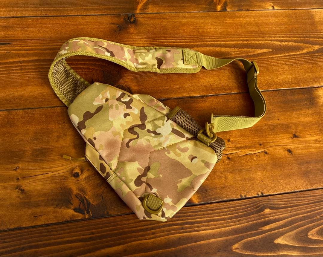 クワガタ採集セット　camo柄　オリジナル掻き出し棒　デジタルノギス　採集ケース