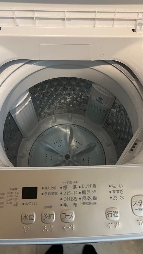 TOSHIBA Double Shove 縦型洗濯機 4.5kg