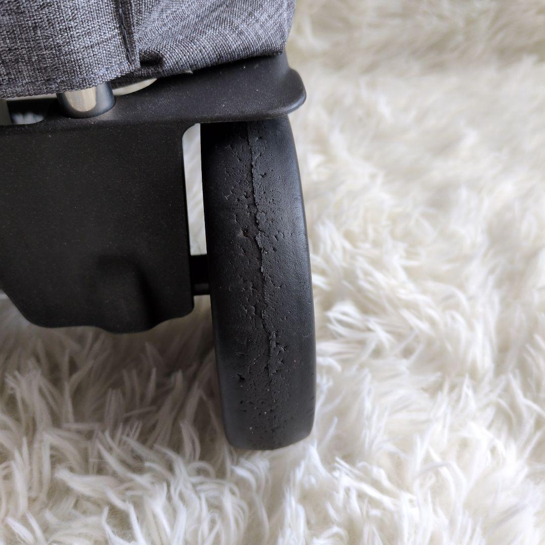 専用【美品】ROLSER / ロルサー　ショッピングカート　モノトーン　グレー