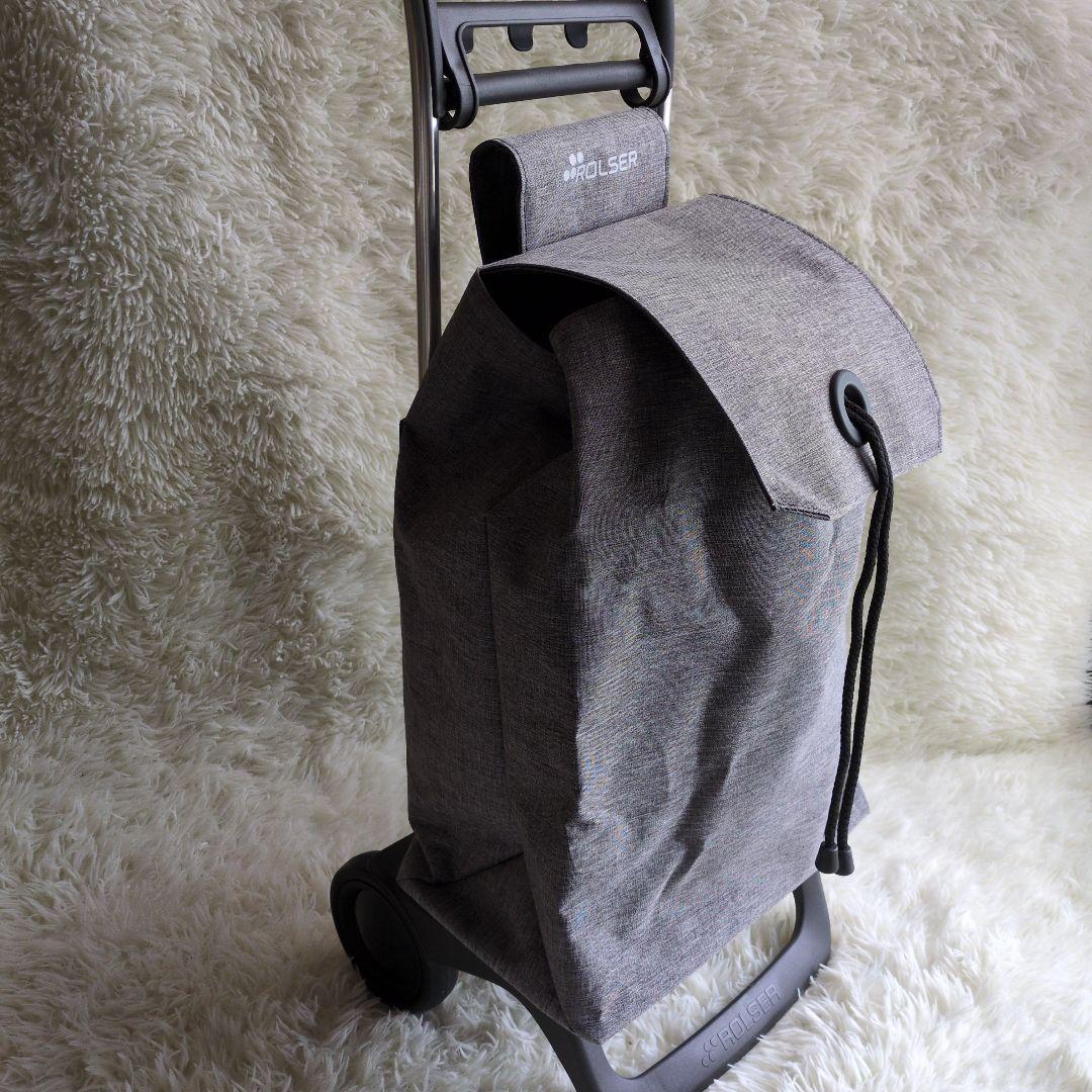 専用【美品】ROLSER / ロルサー　ショッピングカート　モノトーン　グレー