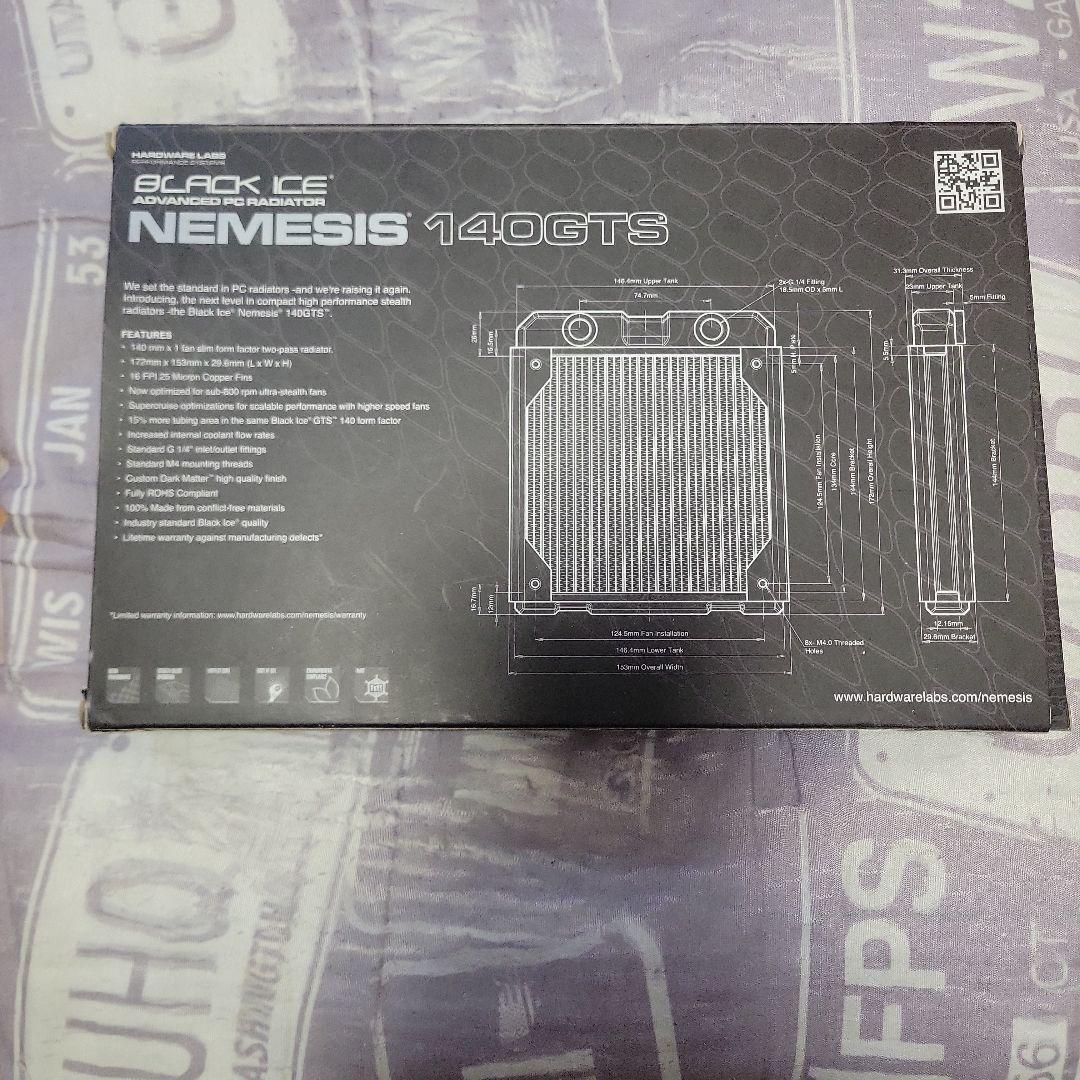 Black Ice Nemesis 140GTS PCラジエーター